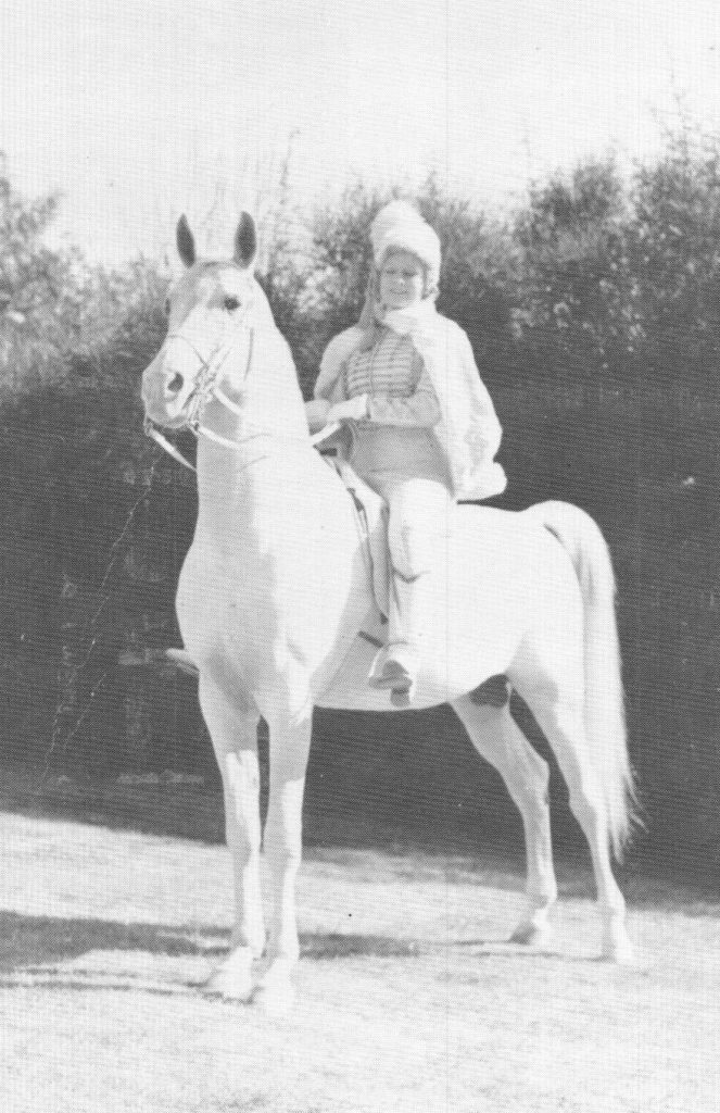 King John with Stella Smith riding.