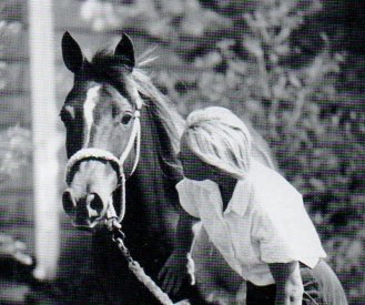 April with Locustrun Daalite.